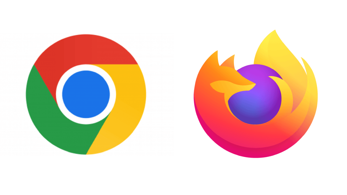 Ilustrasi pembaruan keamanan peramban Chrome dan Firefox