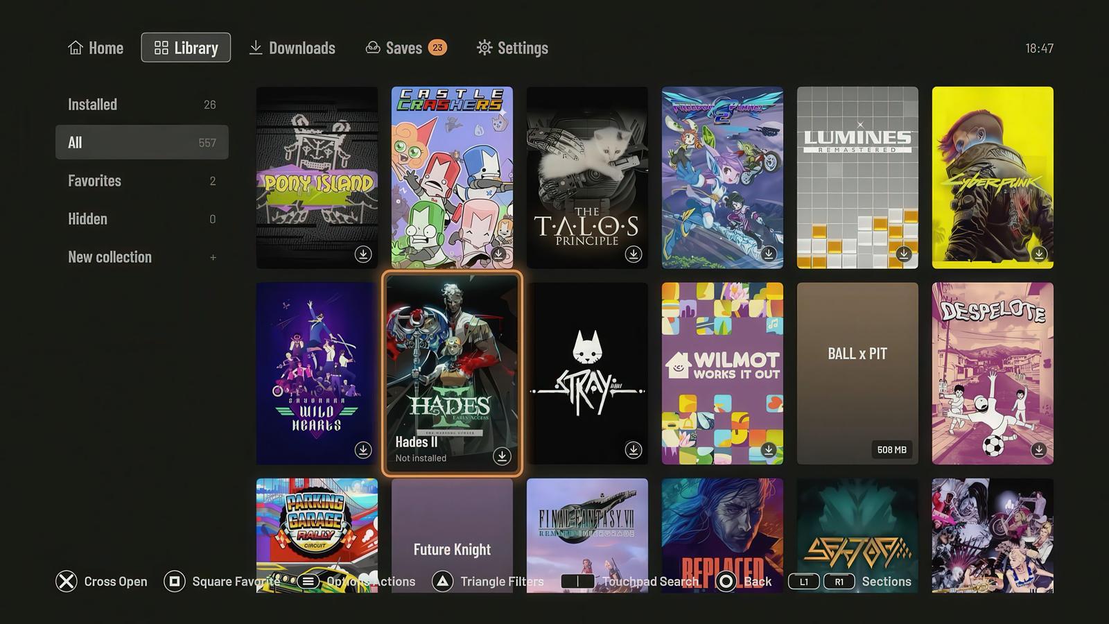 Ilustrasi konsol PlayStation 5 yang menjalankan gim PC dari perpustakaan Steam lewat Playden