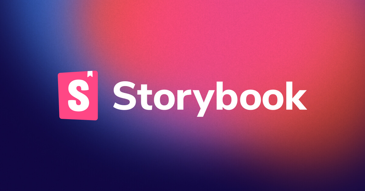 Gambar resmi proyek Storybook, alat pengembangan komponen antarmuka