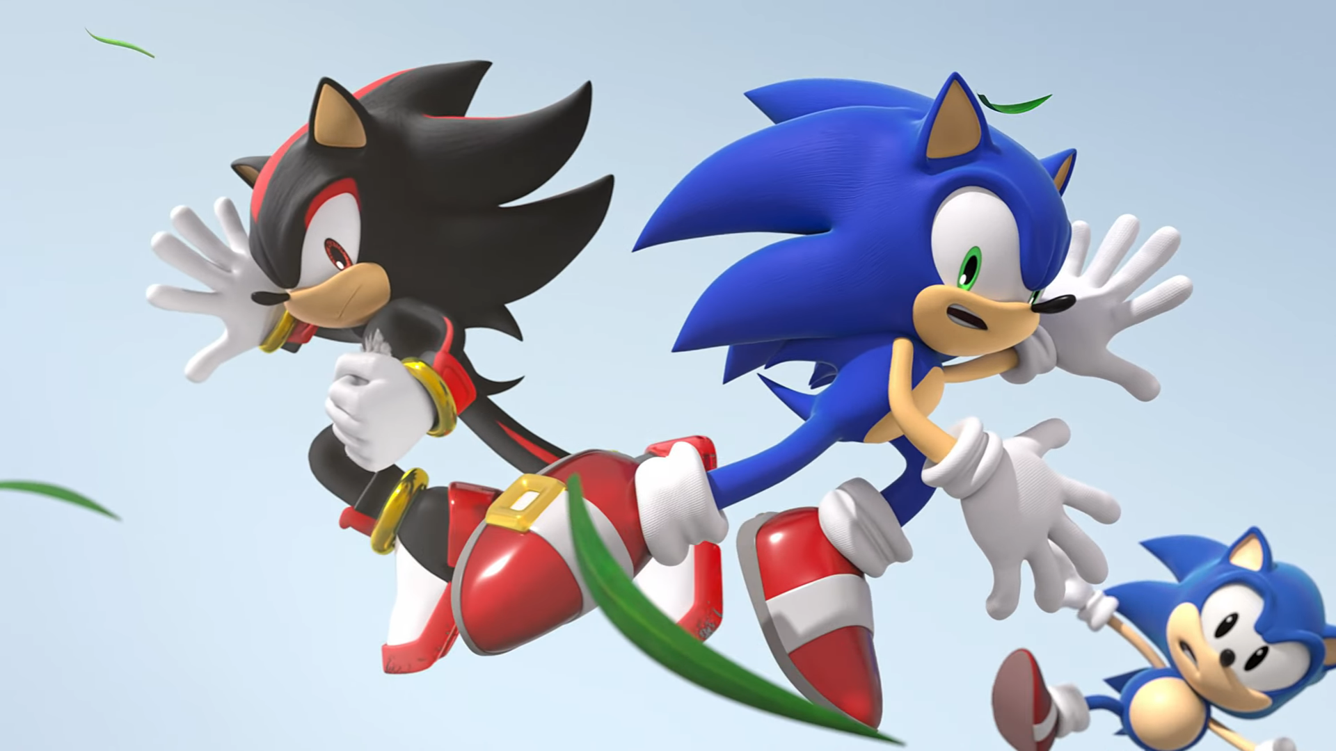 Gambar promosi Sonic X Shadow Generations untuk pengumuman penjualan tiga juta kopi